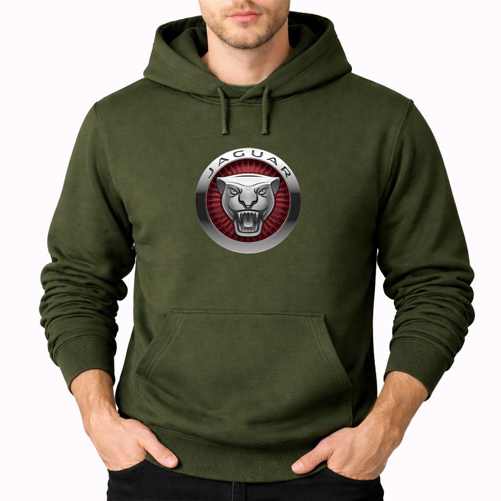 Men's Jaguar Motorsport Car Pullover Hoodie