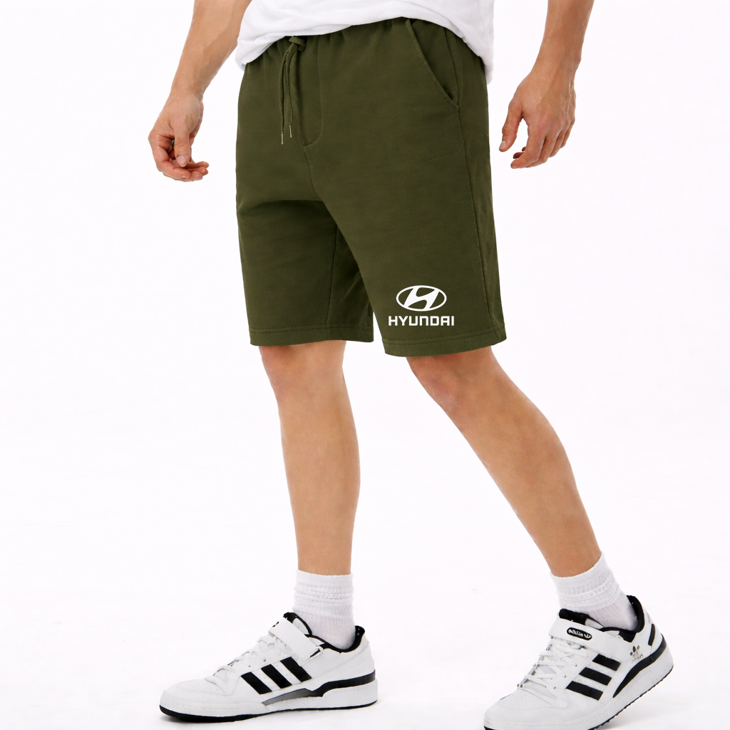 Men's Hyundai Car Athletic Fleece Shorts