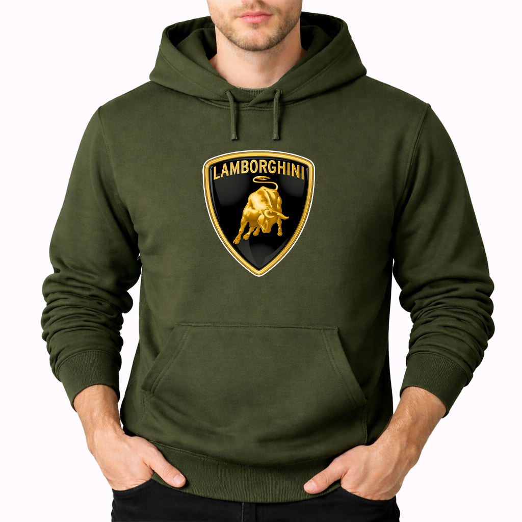 Men’s Lamborghini Car Pullover Hoodie