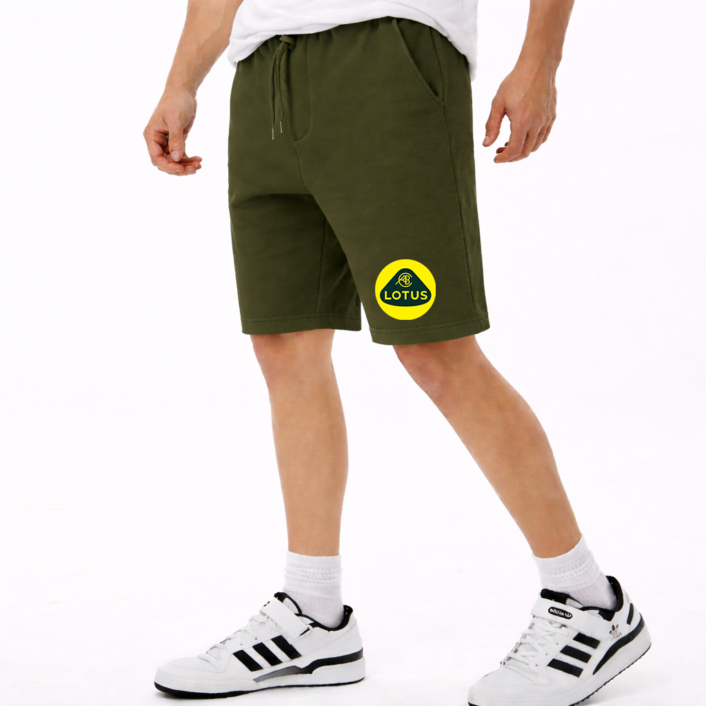 Men's Lotus Car Athletic Fleece Shorts