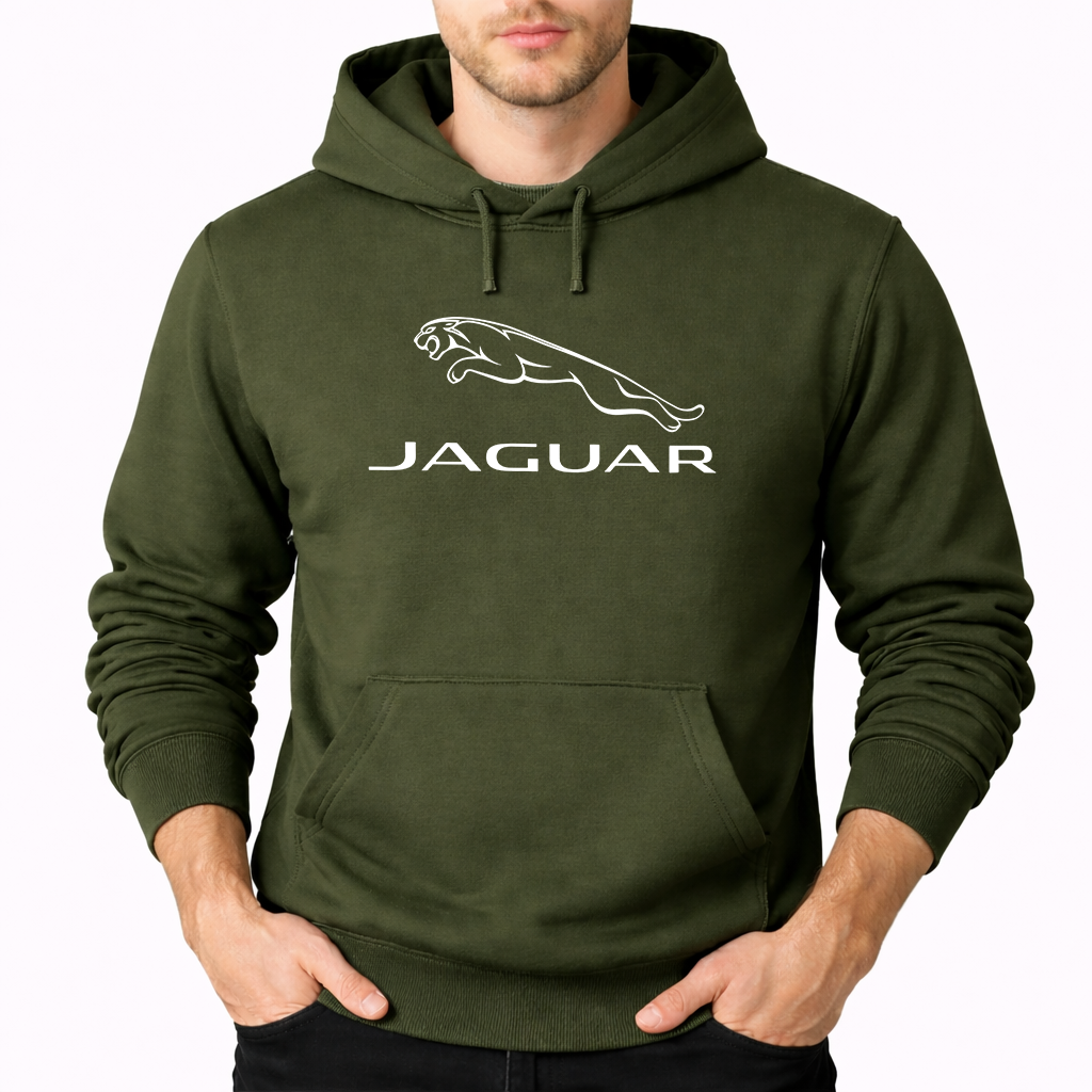 Men’s Jaguar Symbol Car Pullover Hoodie