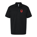 Men's Albania National Soccer Team Dry Blend Polo