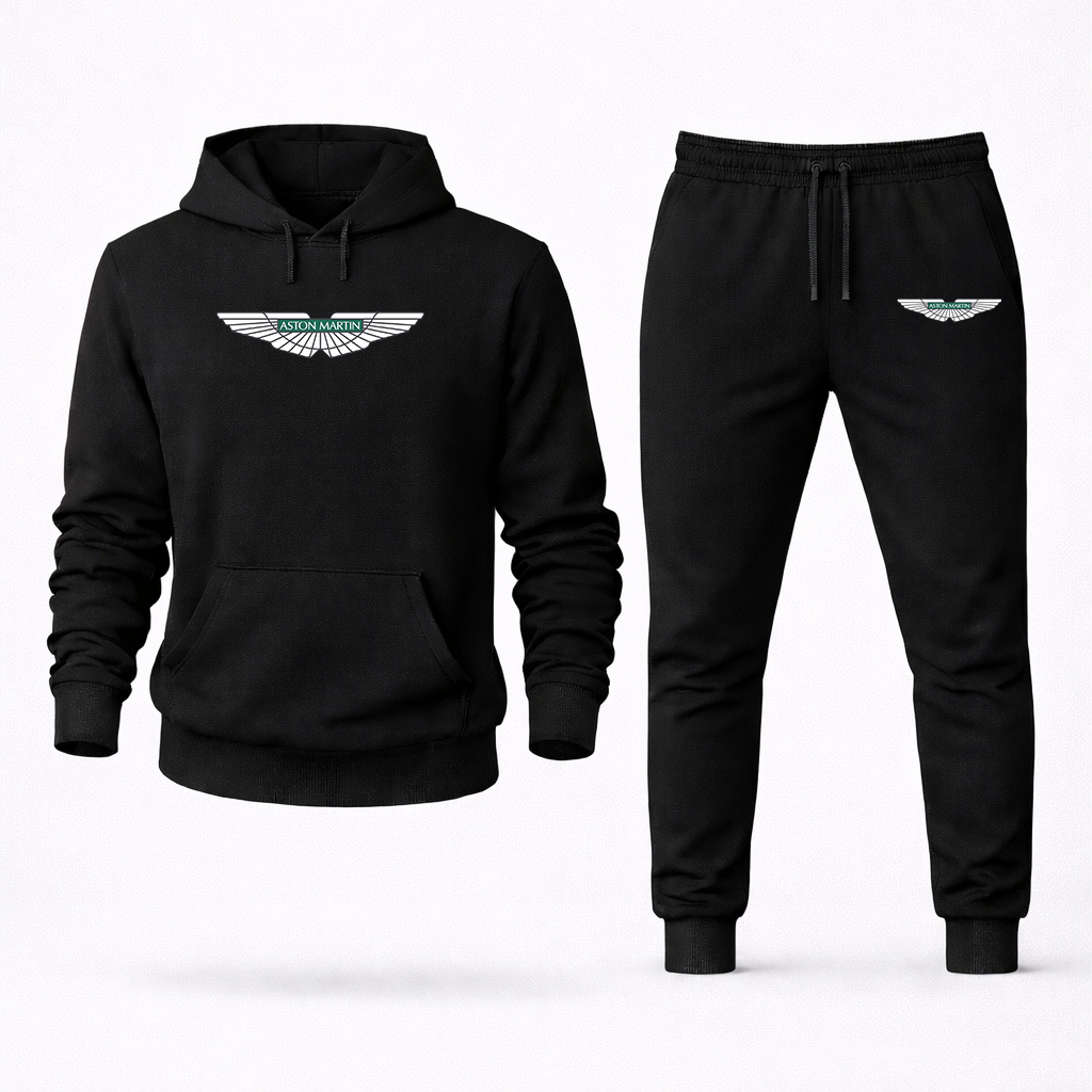 Men's Aston Martin Motorsports Car Hoodie Joggers Set