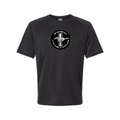 Men’s Ford Mustang Motorsport Car Polyester T-Shirt