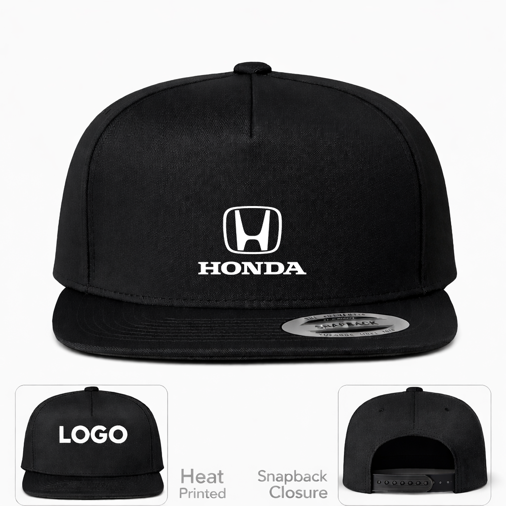 Honda Motorsport Car Snapback Hat