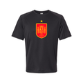 Men's Spain Red Logo National Soccer Team Performance T-Shirt
