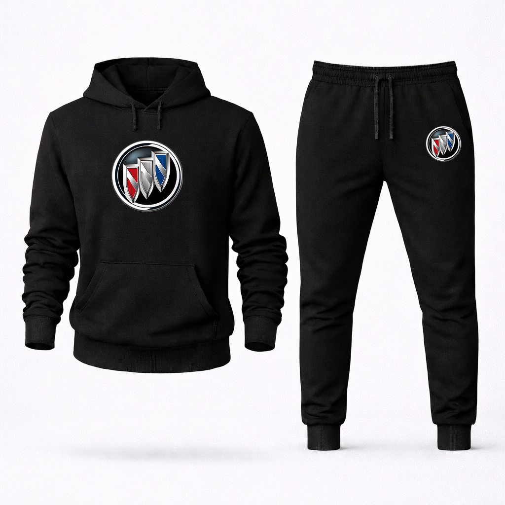Men’s Buick Motorsports Car Hoodie Joggers Set