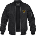 Men’s Lamborghini Car Lightweight Bomber Jacket Windbreaker Softshell Varsity Jacket Coat