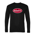 Men's Bugatti Car -  Polyester Long Sleeve T-Shirt