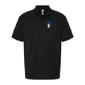 Men's Italy National Soccer Dry Blend Polo