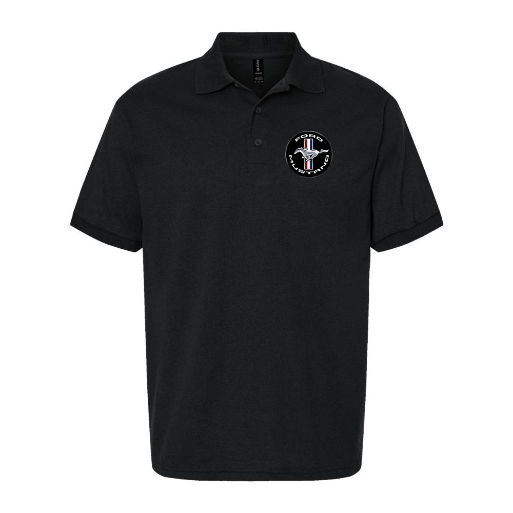 Men’s Ford Mustang Motorsport Car Dry Blend Polo