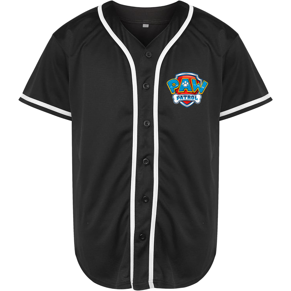 Men's Paw Patrol Cartoon Baseball Jersey