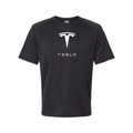 Men’s Tesla Motorsports Car Polyester T-Shirt