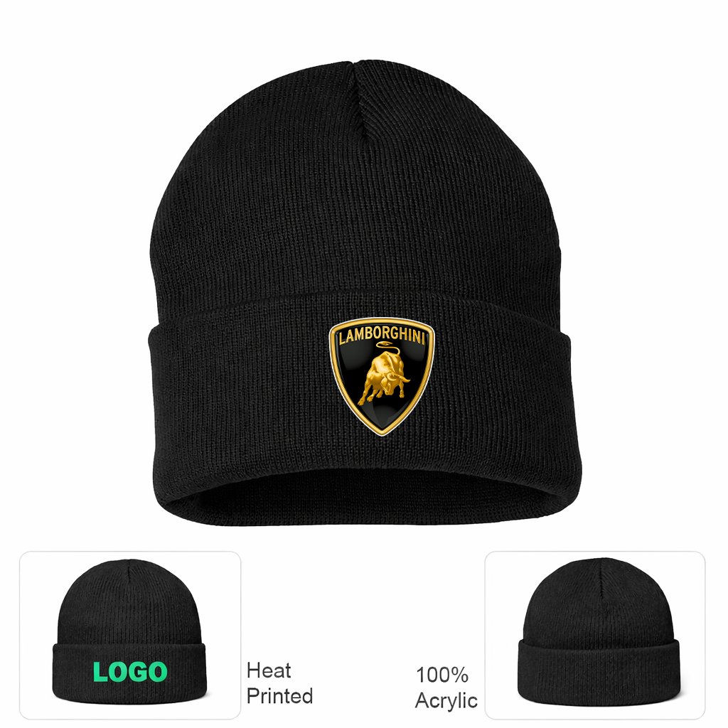 Lamborghini Car Beanie Hat