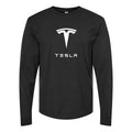 Men’s Tesla Motorsports Car Long Sleeve T-Shirt