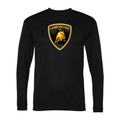 Men's Lamborghini Car -  Polyester Long Sleeve T-Shirt