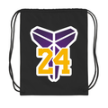 Kobe Bryant Mamba 24 Drawstring Bag
