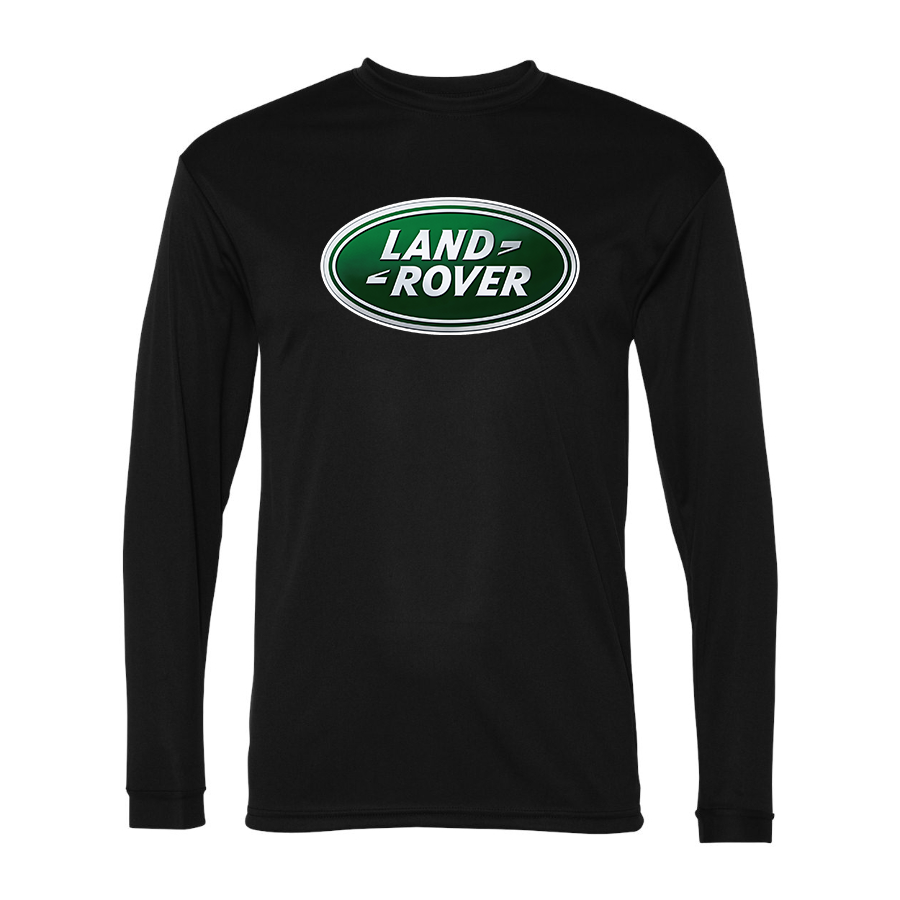 Men's Land Rover Car -  Polyester Long Sleeve T-Shirt