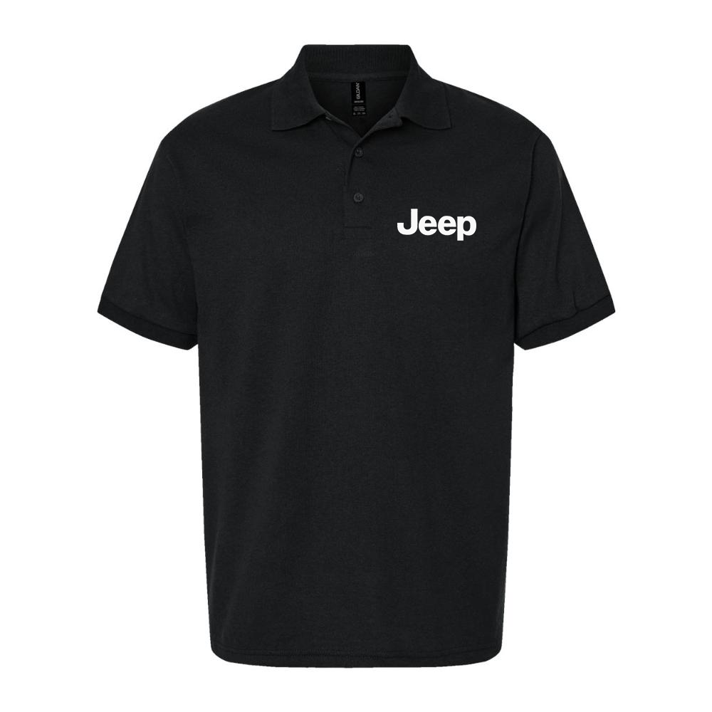 Men’s Jeep Car Dry Blend Polo