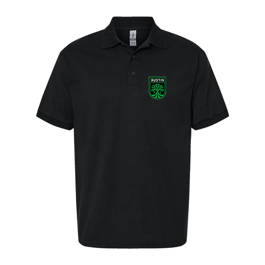 Men's Austin FC Dry Blend Polo