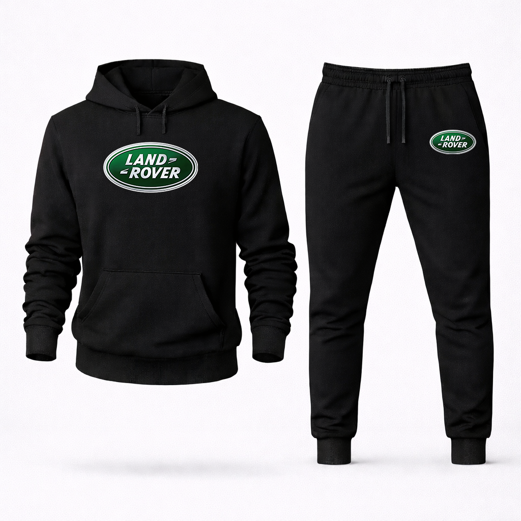 Men's Land Rover Car Hoodie Joggers Set