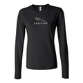 Women's Jaguar Symbol Car Long Sleeve T-Shirt