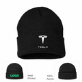 Tesla Motorsports Car Beanie Hat