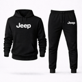 Men's Jeep Car  Hoodie Joggers Set