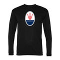 Men's Maserati Car -  Polyester Long Sleeve T-Shirt