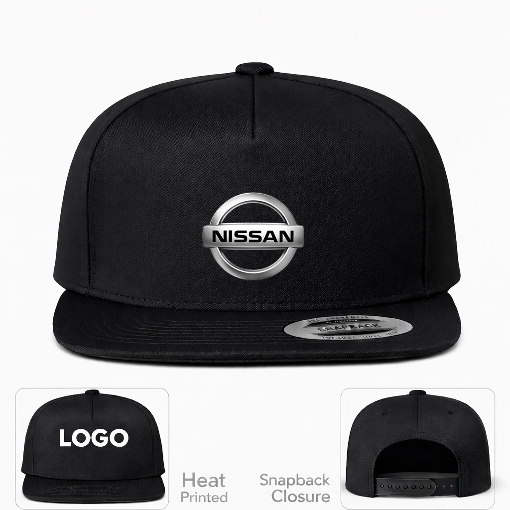 Nissan Motorsport Car Snapback Hat