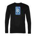 Men's Rolls Royce Car -  Polyester Long Sleeve T-Shirt