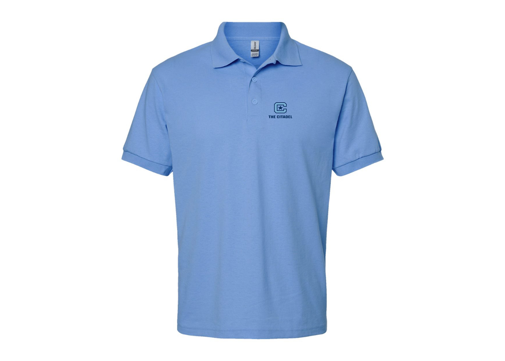 Men' The Citadel Bulldogs  Dry Blend Jersey Polo