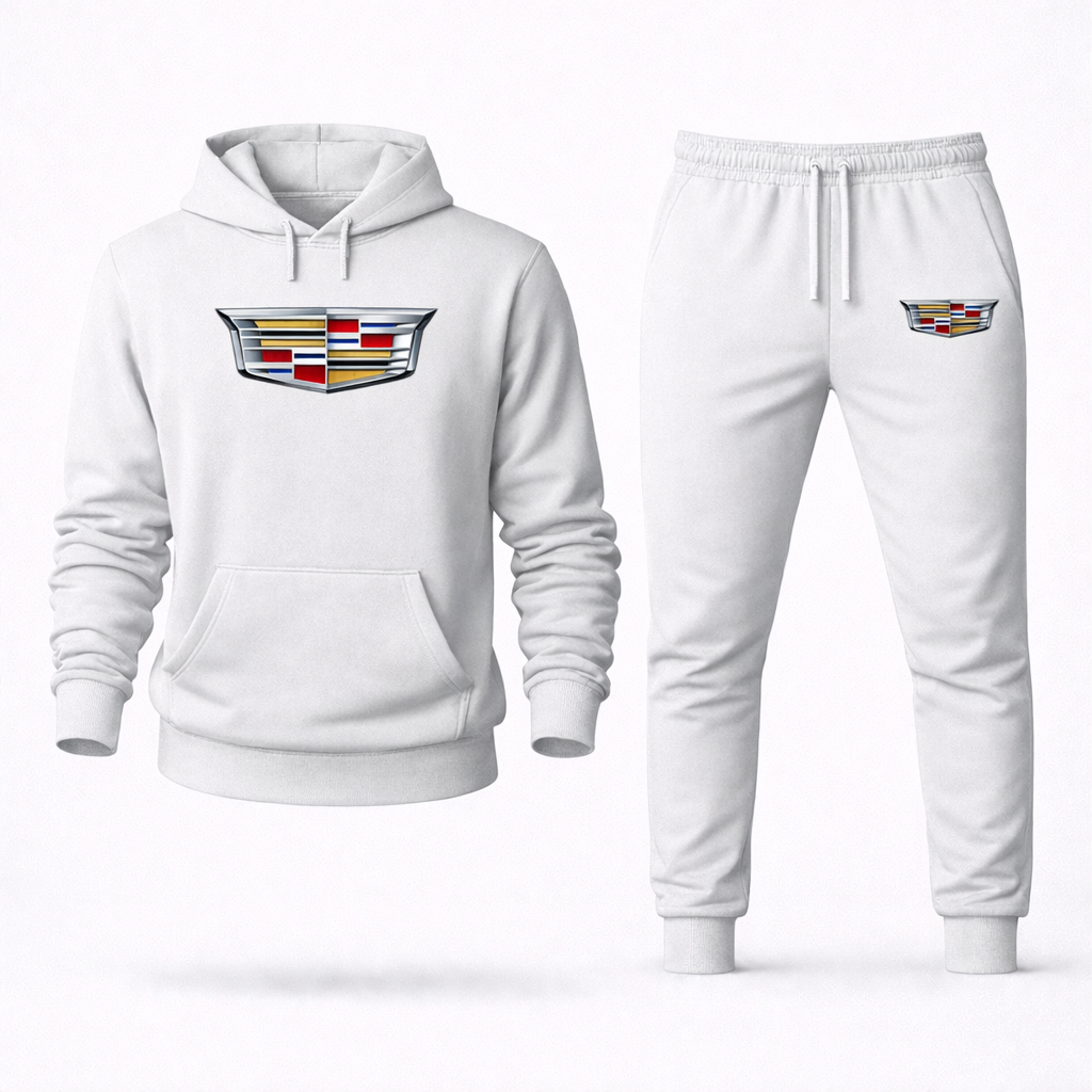Men’s Cadillac Car Hoodie Joggers Set