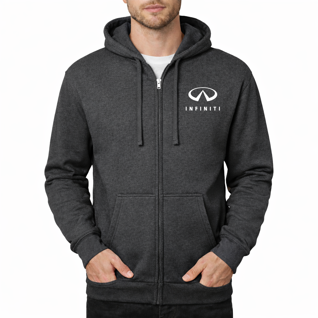 Men’s Infiniti Luxury Car Zipper Hoodie