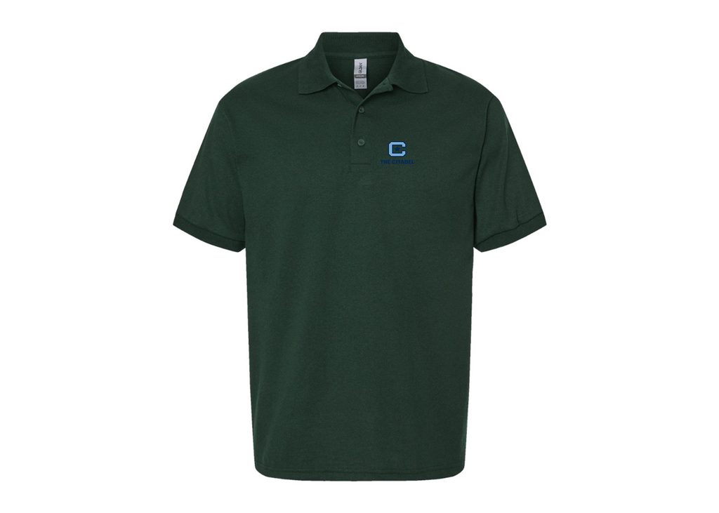 Men' The Citadel Bulldogs  Dry Blend Jersey Polo