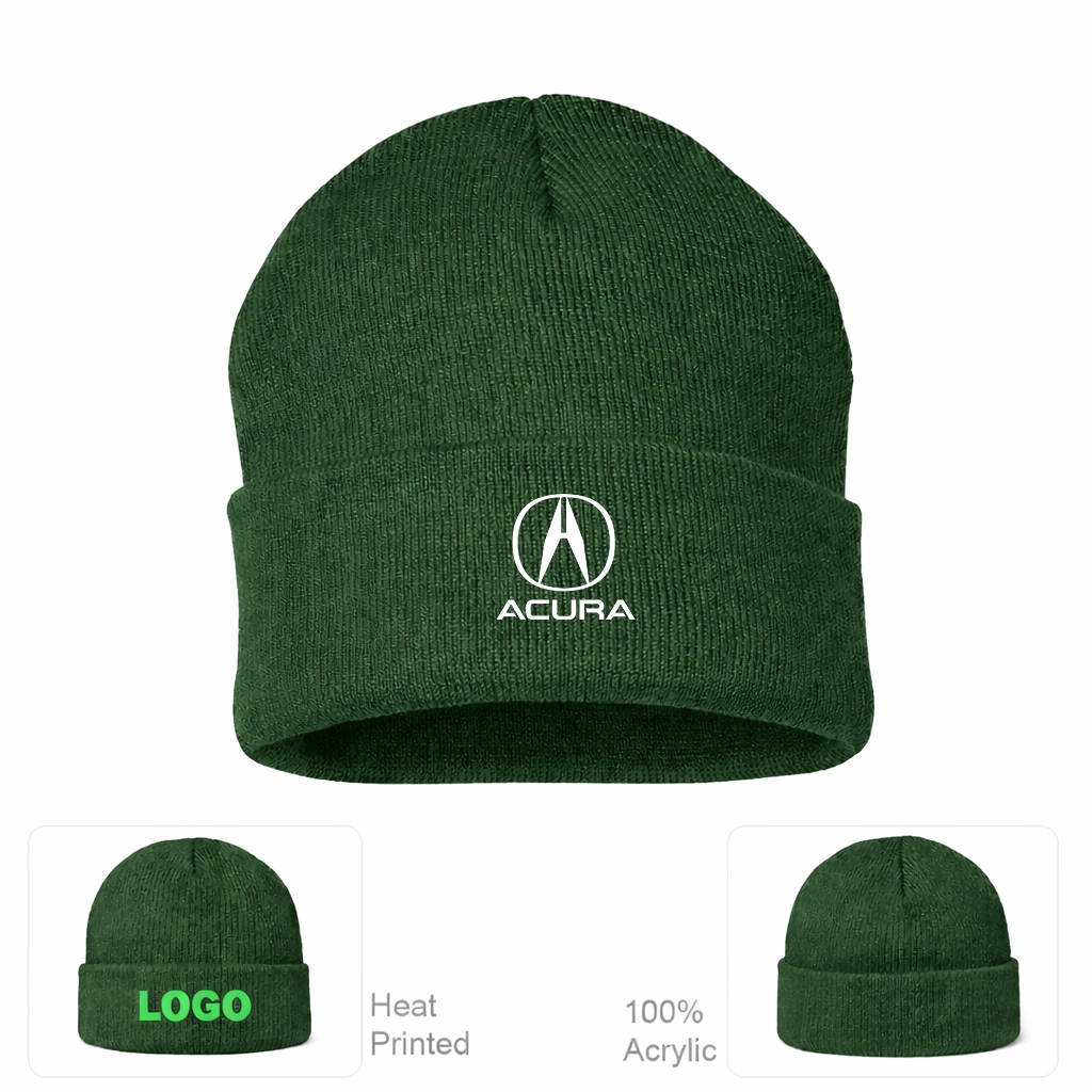 Acura Car Cuffed Beanie Hat