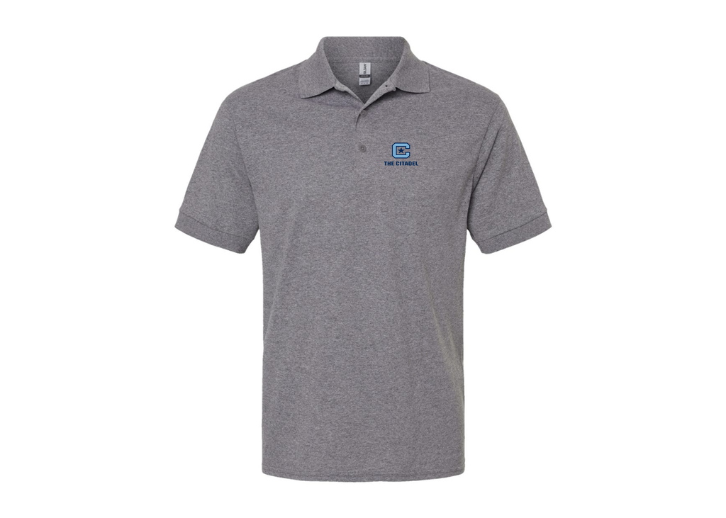 Men' The Citadel Bulldogs  Dry Blend Jersey Polo