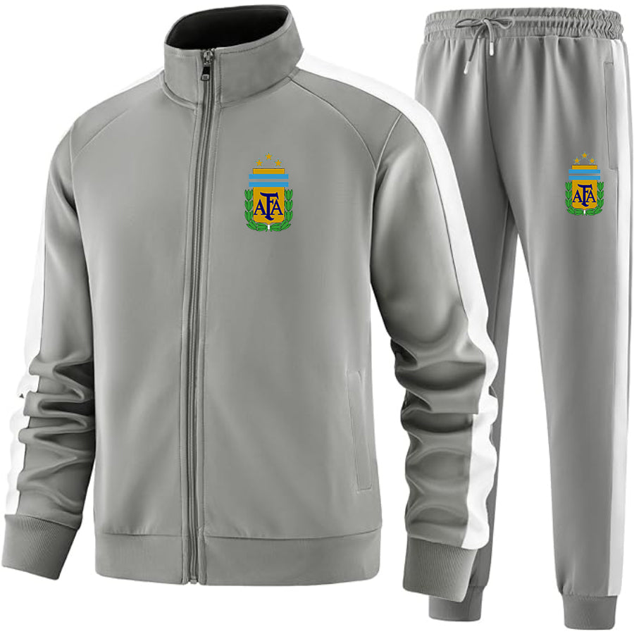 Men's Argentina National Soccer Team Logo Dri-Fit TrackSuit