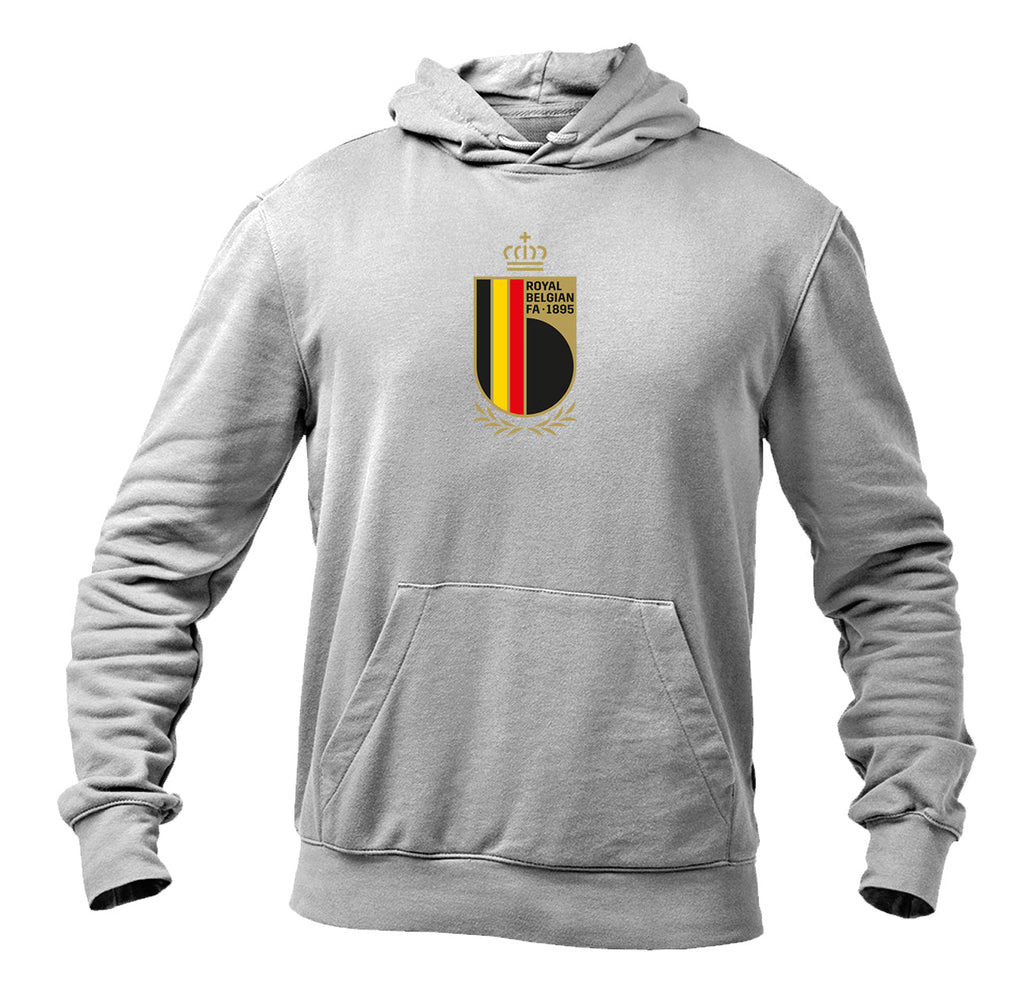 Men's Belgium National Soccer Team Pullover Hoodie