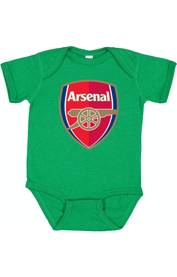 Baby Arsenal Soccer Romper Onesie