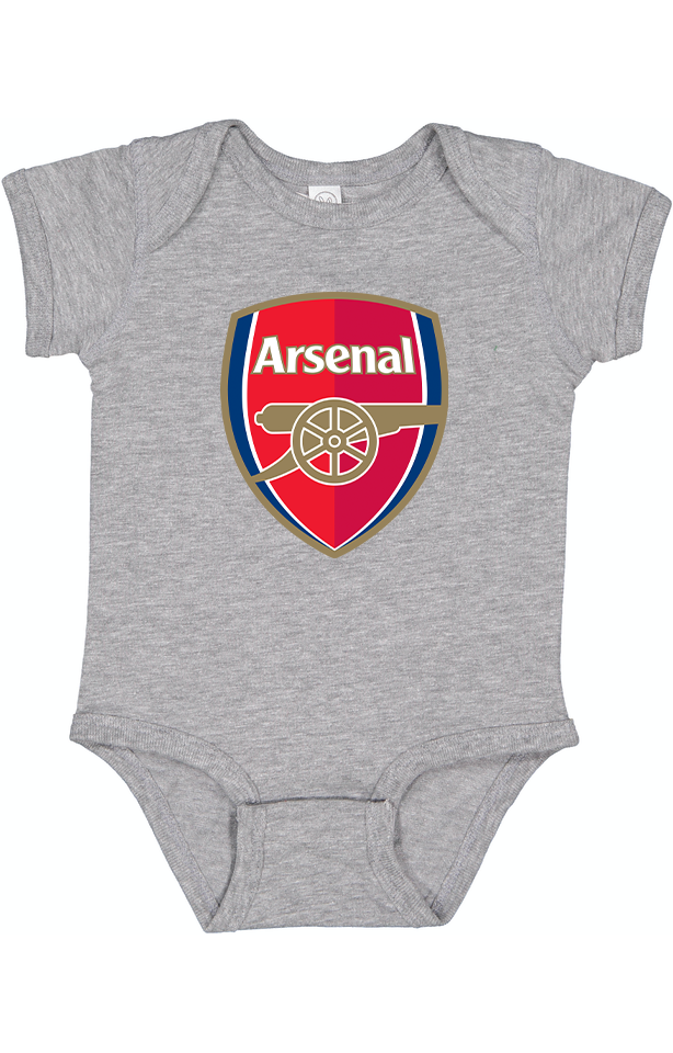 Baby Arsenal Soccer Romper Onesie