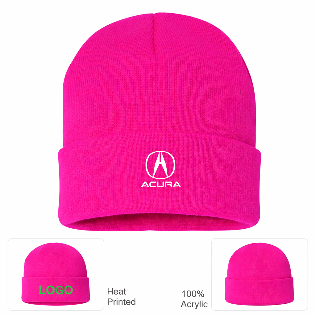 Acura Car Cuffed Beanie Hat