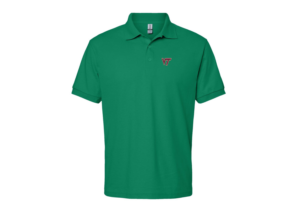 Men's Virginia Tech Hokies  Dry Blend Jersey Polo