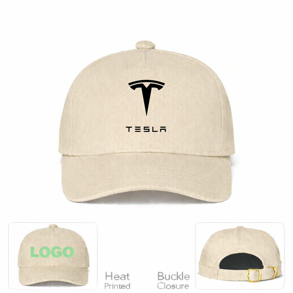 Tesla Car Dad Baseball Cap Hat