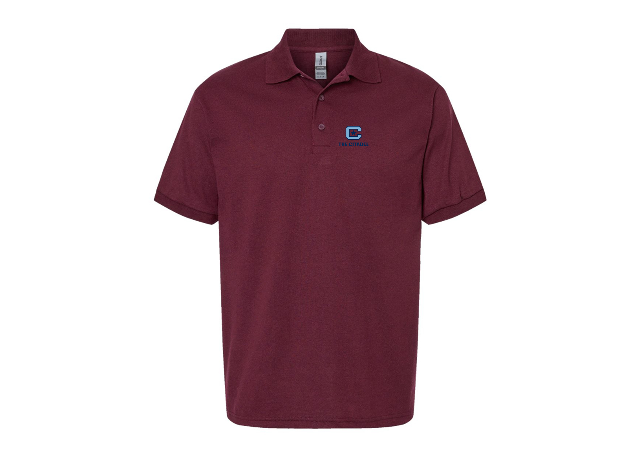 Men' The Citadel Bulldogs  Dry Blend Jersey Polo