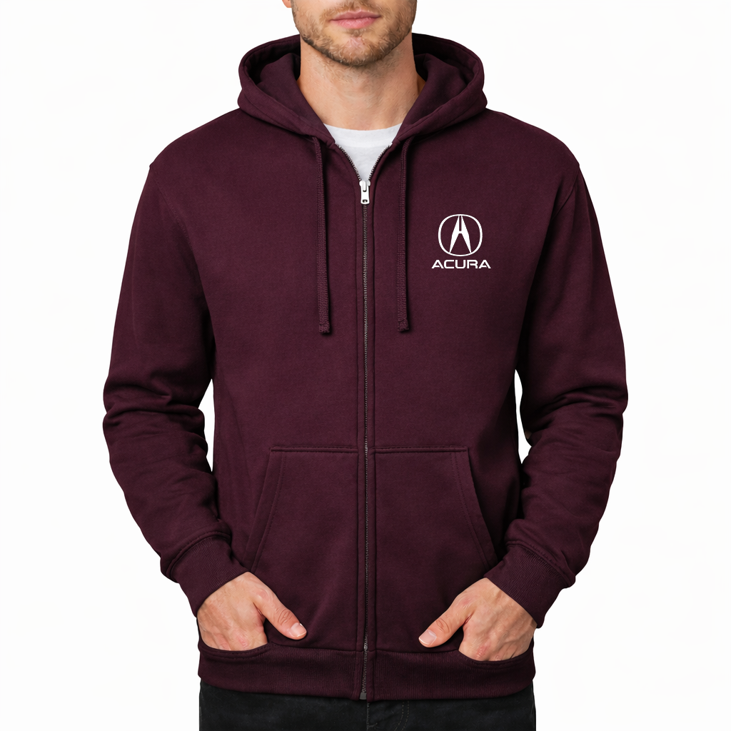 Men’s Acura Car Zipper Hoodie