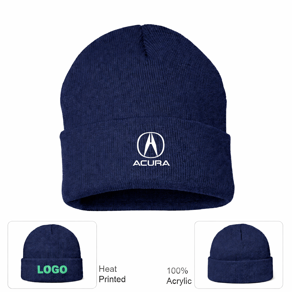 Acura Car Cuffed Beanie Hat