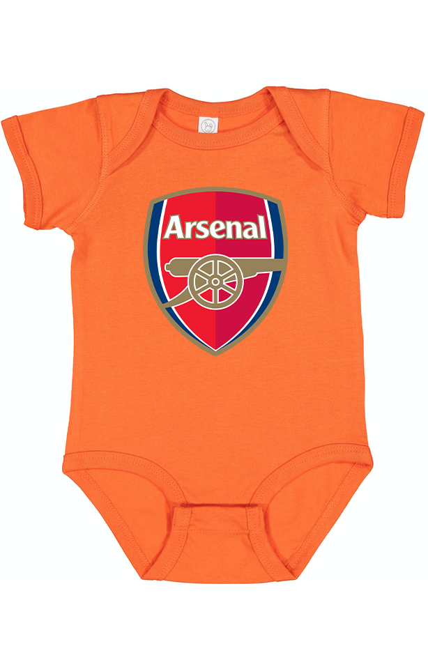 Baby Arsenal Soccer Romper Onesie