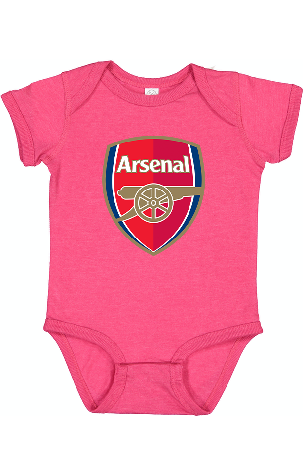 Baby Arsenal Soccer Romper Onesie