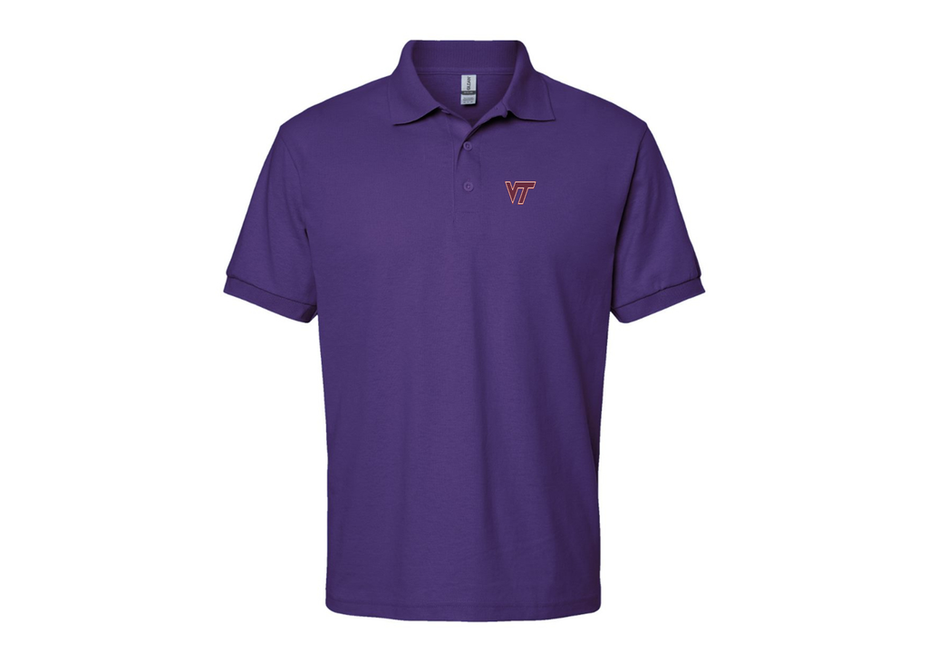 Men's Virginia Tech Hokies  Dry Blend Jersey Polo